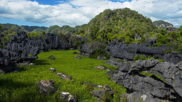 Geopark Maros–Pangkep. Foto: Jumadil Awal/iStockphoto