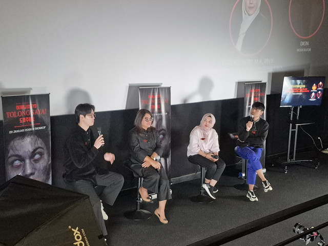 Talkshow urban culture, mitos horor Korea dalam film Tolong Saya! (Dowajuseyo). Foto: Dok. Istimewa
