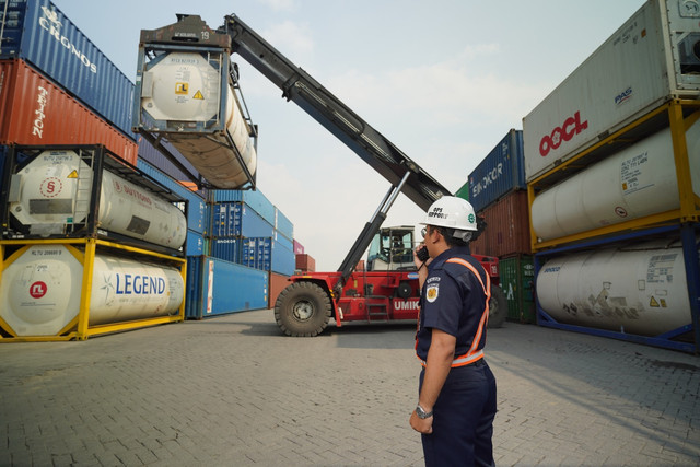 Layanan angkutan KAI Logistik. Foto: KAI Logistik