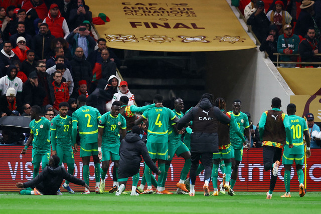 Senegal vs Maroko di Piala Afrika. Dok: REUTERS/Siphiwe Sibeko