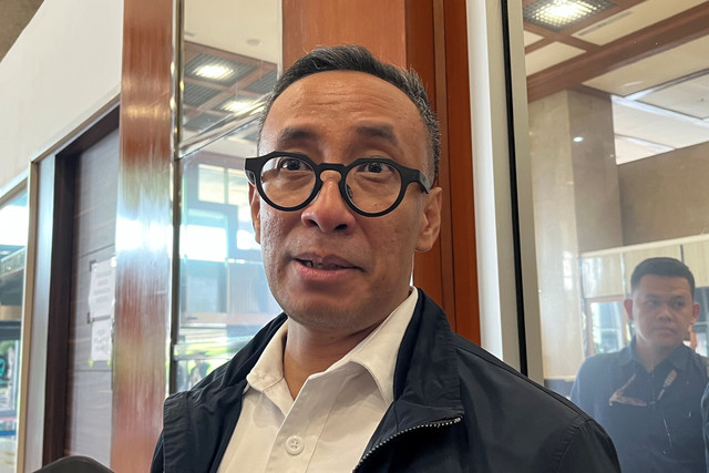 Direktur Utama Vale Indonesia Bernardus Irmanto saat ditemui di kompleks parlemen, Senin (19/1/2026).
 Foto: Fariza Rizky Ananda/kumparan