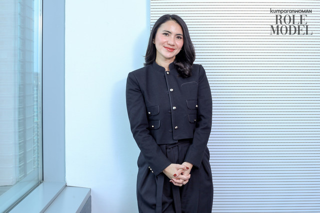 Melanie Masriel berpose untuk program Role Model kumparan. Foto: Aditia Noviansyah/kumparan