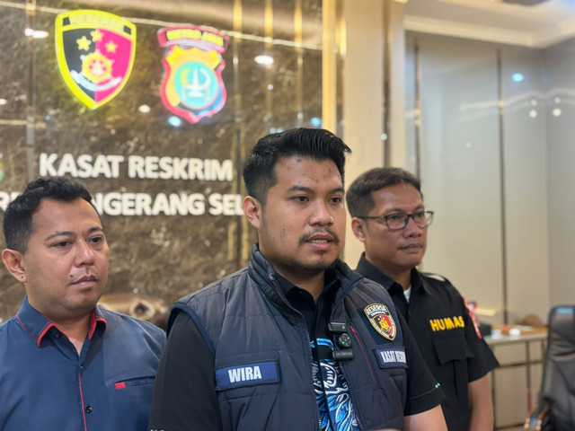 Kasat Reskrim Polres Tangerang Selatan, AKP Wira Graha Setiawan. Foto: kumparan