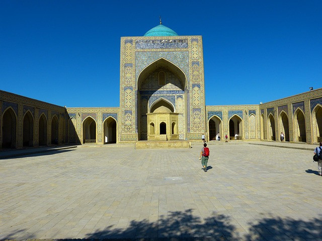 Sebuah arsitektur Islam di Yordania foto by Pixabay
