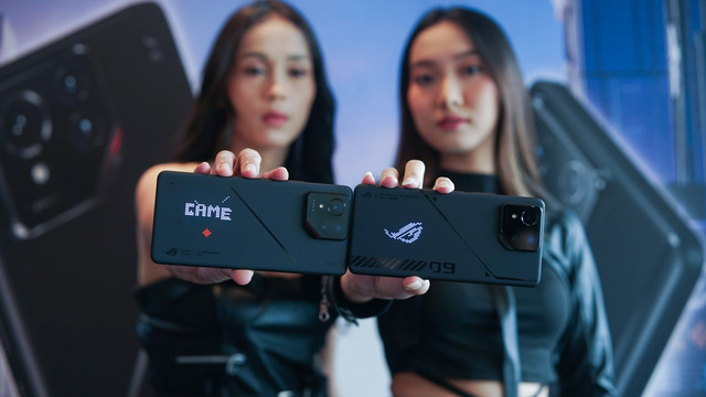 ROG Phone 9 Pro dan ROG Phone 9 FE. Foto: Asus