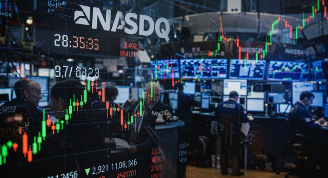 Ilustrasi Nasdaq. Foto: Shutterstock AI/Shutterstock