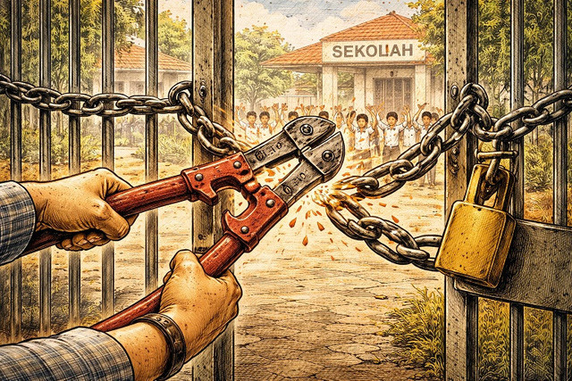 Ilustrasi dibuat dengan AI