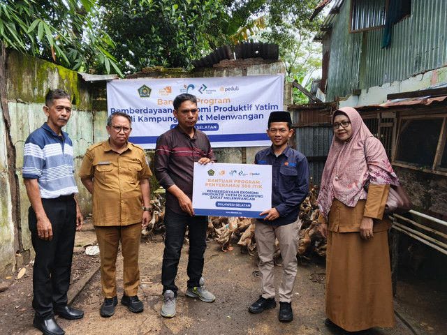 DT Peduli Sulsel Gulirkan Program Pemberdayaan Itik untuk Anak Yatim di Kampung Zakat Malewang, Biringkanaya (Sumber : DT Peduli)