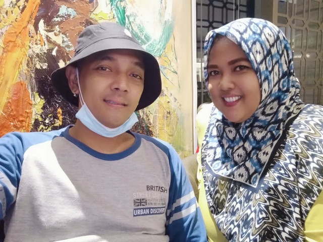 Hogi Minaya dan Arsita Minaya. Dok: Instagram @arsitaminaya