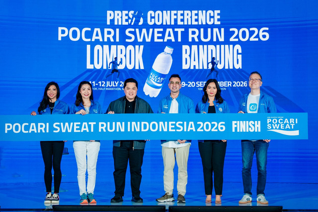 Press Conference POCARI SWEAT Run 2026. Foto: dok. POCARI SWEAT