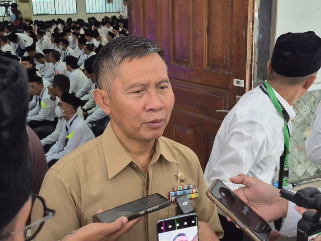 Wakil Ketua Diklat Petugas Penyelenggara Ibadah Haji (PPIH) Arab Saudi 2026, Kolonel (Purn) Kurniawan Muftiono, di Asrama Haji Pondok Gede, Jakarta Timur, Jumat (23/1). Foto: Dok MCH Kementerian Haji dan Umrah