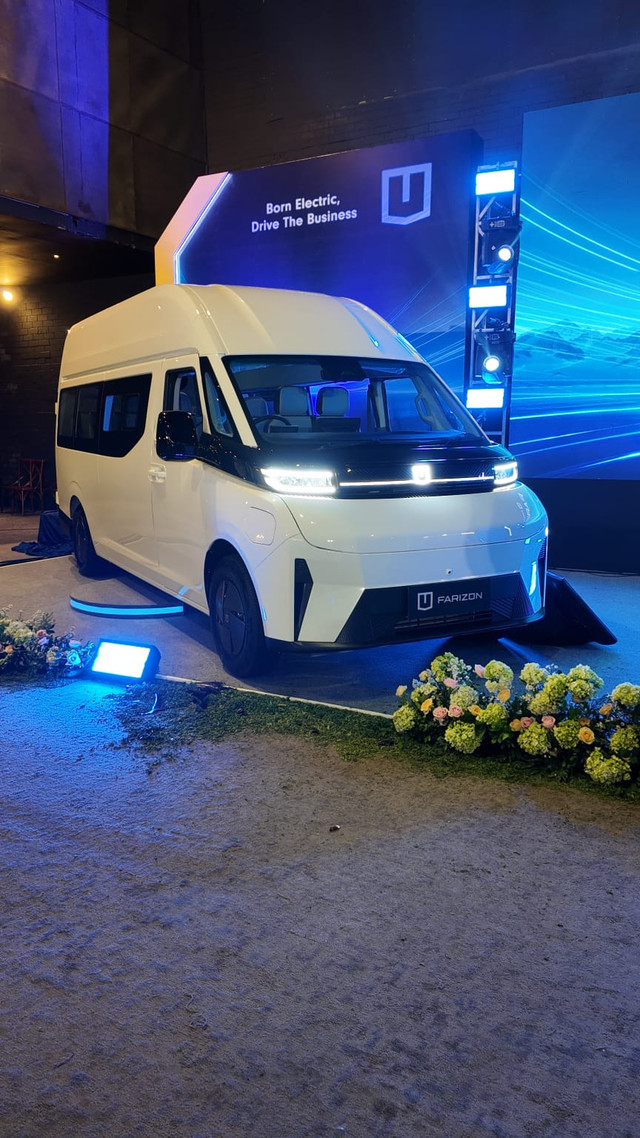 Tampilan mobil niaga listrik Farizon SV. Foto: Fitra Andrianto/kumparan