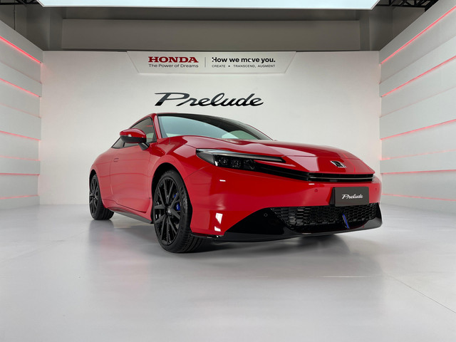Tampilan mobil Honda Prelude e:HEV yang resmi meluncur di Indonesia. Foto: Sena Pratama/kumparan