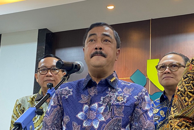 Menteri Imigrasi dan Pemasyarakatan (Imipas) Agus Andrianto, di kantor Kementerian Koperasi, Jakarta, Jumat (23/1/2026). Foto: Muhammad Fhandra Hardiyon/kumparan