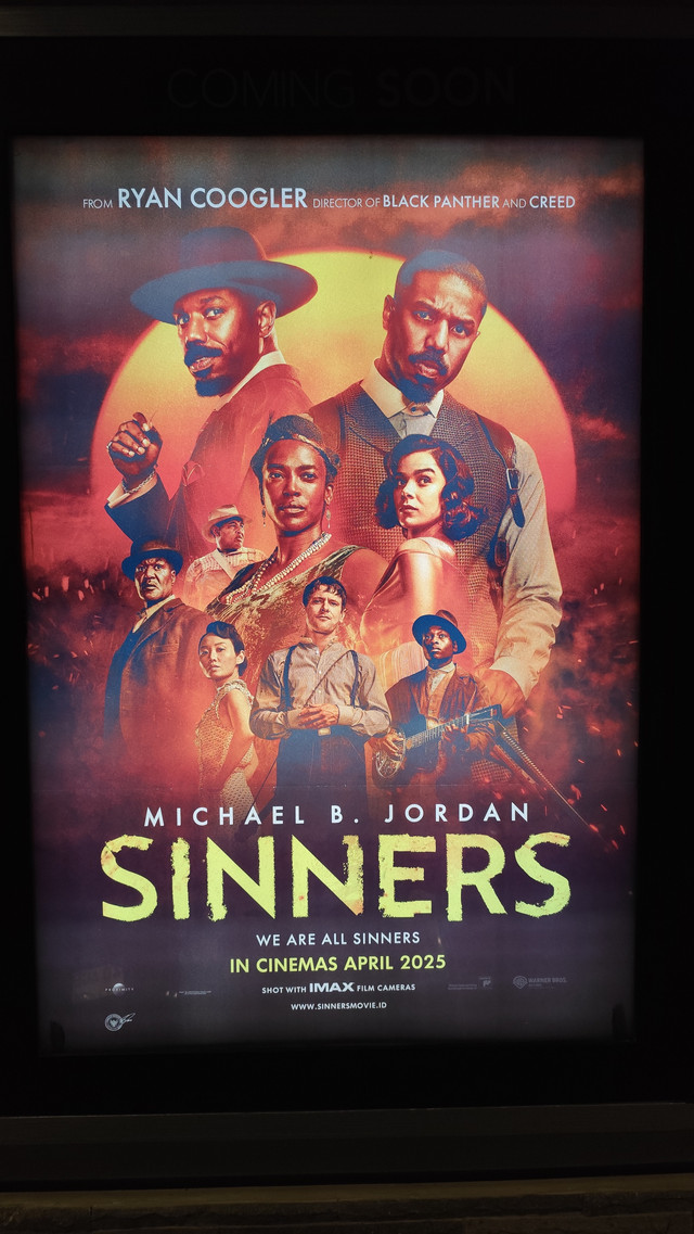Ilustrasi poster film Sinners. Foto: Real_Java/Shutterstock