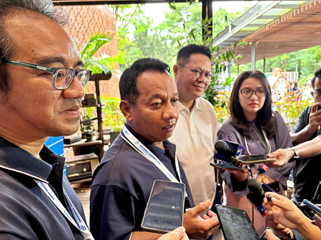 Dirjen Minerba, Tri Winarno di sela acara Indonesia Weekend Miner di Hutan Kota Plataran, Jakarta, Sabtu (24/1/2026). Foto: Najma Ramadhanya/kumparan