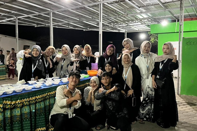 momentum kelompok 63 di acara isra mir'aj malam itu
