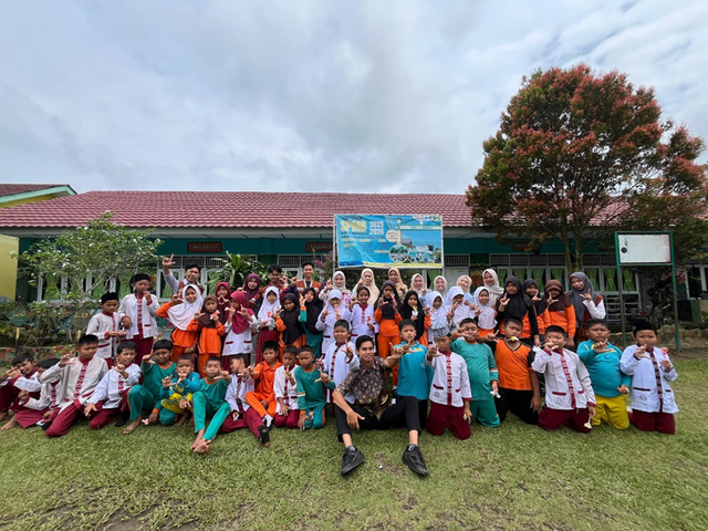 Dok/Mahasiswa KKN Reguler 84 UIN Raden Fatah Kelompok 45 di Desa Lembak 