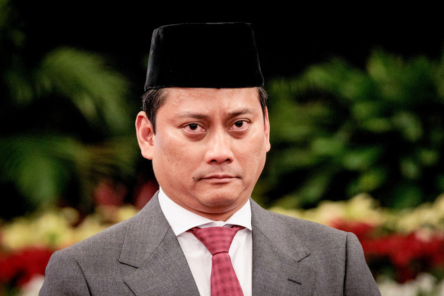 Wakil Menteri Keuangan yang baru dilantik, Thomas Djiwandono di Jakarta pada 18 Juli 2024. Foto: Yasuyoshi Chiba / AFP
