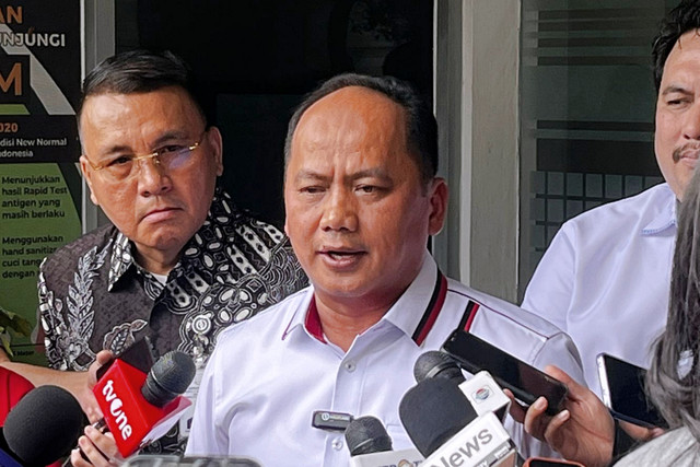 Kapuspenkum, Anang Supriatna saat ditemui di Kejaksaan Agung, Selasa (27/1/2026). Foto: Rayyan/Kumparan