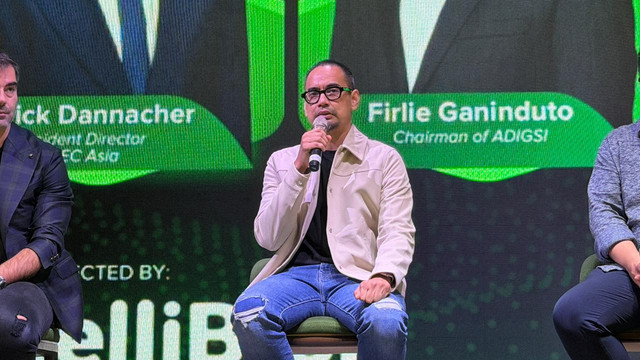 Ketua Umum Asosiasi Digitalisasi dan Keamanan Siber Indonesia (ADIKSI), Firlie Ganinduto. Foto: Habib Allbi Ferdian/kumparan