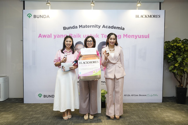 Blackmores Indonesia meluncurkan Lacta Well dalam acara Newborn & Breastfeeding Class. Foto: Blackmores Indonesia