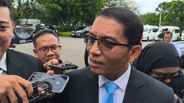 Sekjen Dewan Energi Nasional Dadan Kusdiana di Kompleks Istana Kepresidenan, Jakarta Pusat, Rabu (28/1). Foto: Zamachsyari/kumparan