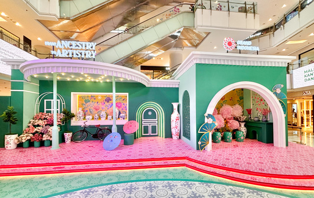 Keindahan budaya Peranakan hadir meriahkan Imlek di Grand Indonesia. Foto: Grand Indonesia