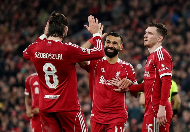 Liverpool kalahkan Qarabag di Liga Champions. Dok: REUTERS/Phil Noble