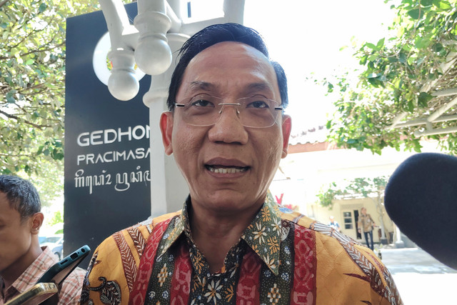 Wakil Wali Kota Yogyakarta, Wawan Harmawan, di Kepatihan Pemda DIY, Kamis (29/1/2026).  Foto: Arfiansyah Panji Purnandaru/kumparan
