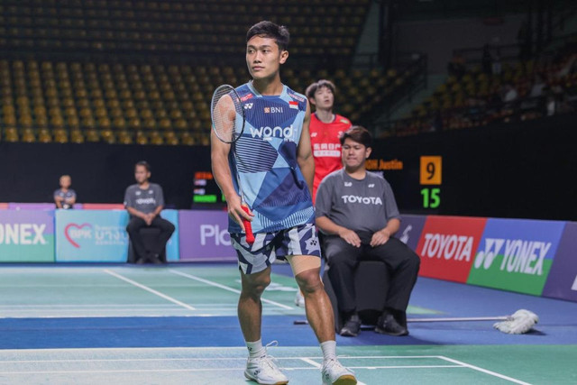 Prahdiska Bagas Shujiwo di Thailand Masters 2026. Foto: PBSI
