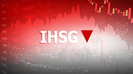 Ilustrasi gambar skenario IHSG dalam situasi kurang baik. Sumber: Shutter Stock.