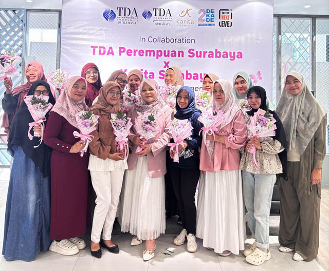 TDA Perempuan Surabaya dan Karita Surabaya Gelar Workshop Womenpreneur