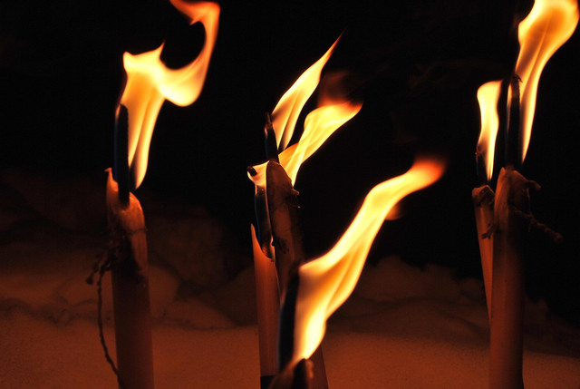 Ilustrasi Pawai Obor. Foto: Pixabay.