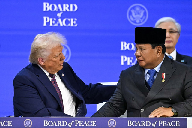 Ilustrasi Ekonomi Politik Trumpnomics: Board of Peace dan Paradoks Bebas Aktif, sumber gambar: The Jakarta Post
