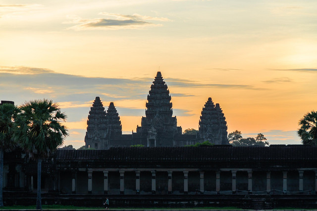 Ilustrasi Angkor Wat di Kamboja. Foto: Pixabay.