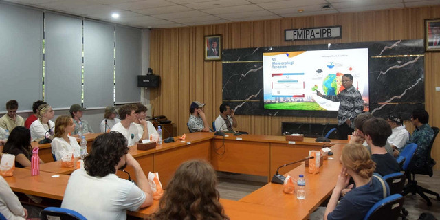 Mahasiswa University of Tasmania Belajar Studi Keberlanjutan ke IPB University