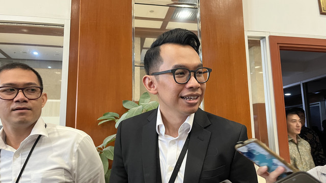 Direktur Utama Indonesia Battery Corporation (IBC) Aditya Farhan Arif, Senin (2/2/2026). 
 Foto: Fariza Rizky Ananda/kumparan