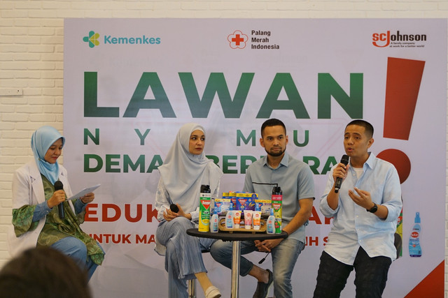 Edukasi dan aksi untuk masa depan yang lebih sehat bersama Baygon & Autan. Foto: Dok. Istimewa