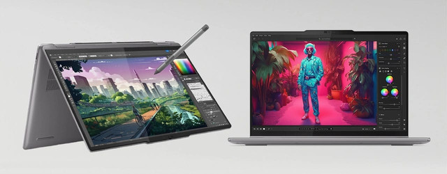 Ilustrasi laptop untuk arsitek atau desainer. Foto: Lenovo
