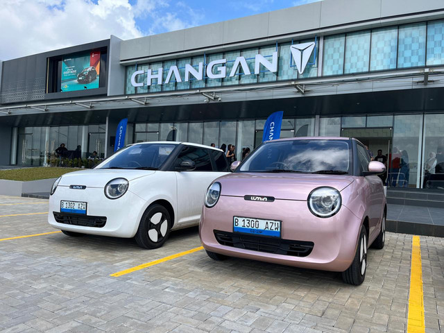 Penyerahan unit Changan Deepal S07 dan Changan Lumin. Foto: Fitra Andrianto/kumparan