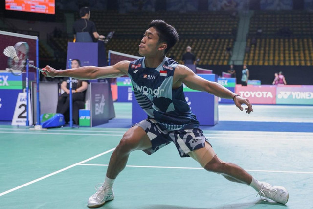 Prahdiska Bagas Shujiwo di Thailand Masters 2026. Foto: PBSI