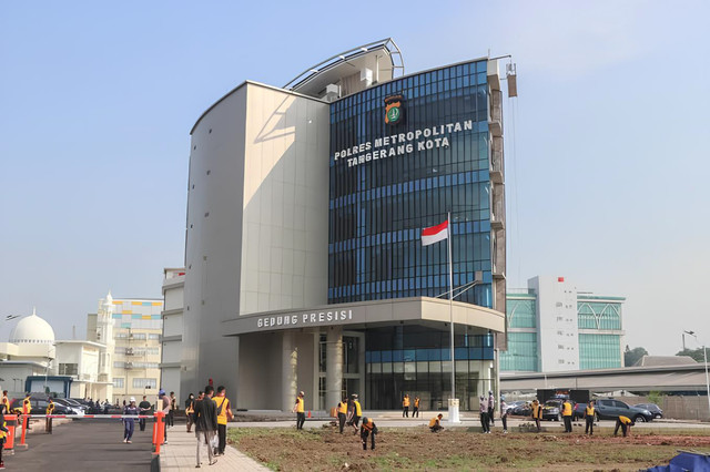Gedung Polres Tangerang Kota. Foto: Dok. Humas Polres Tangerang