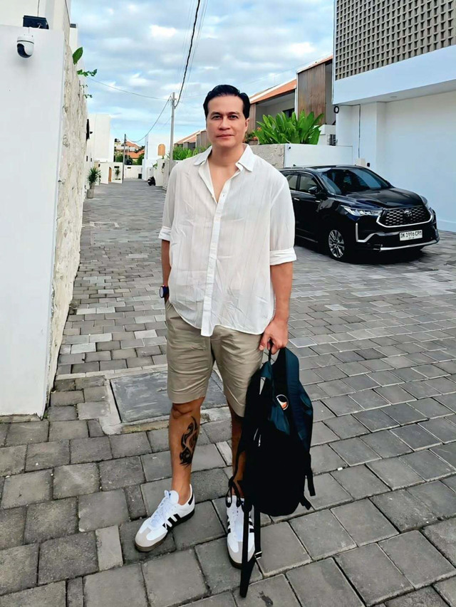 Foto aktor senior, Adjie Pangestu Foto: Dok: Instagram @adjiepangestu