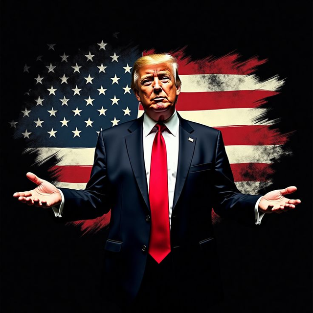 Presiden Amerika Serikat, Donald Trump. Ilustrasi: Pinterest