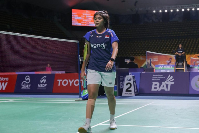 Thalita Ramadhani Wiryawan di Thailand Masters 2026. Foto: PBSI