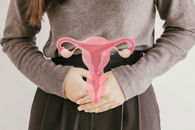  Ilustrasi Kanker Serviks. Foto: SewCreamStudio/Shutterstock