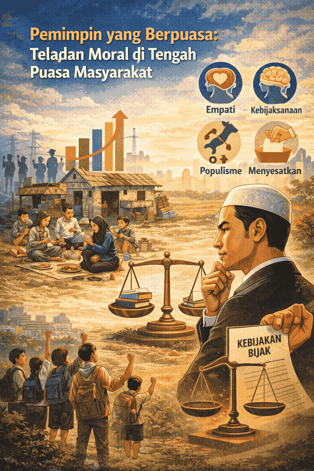 Dok Ilustrasi AI. Gambaran Pemimpin yang menghidupi rakyatnya.