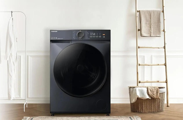 Ilustrasi mesin cuci untuk laundry. Foto: Toshiba