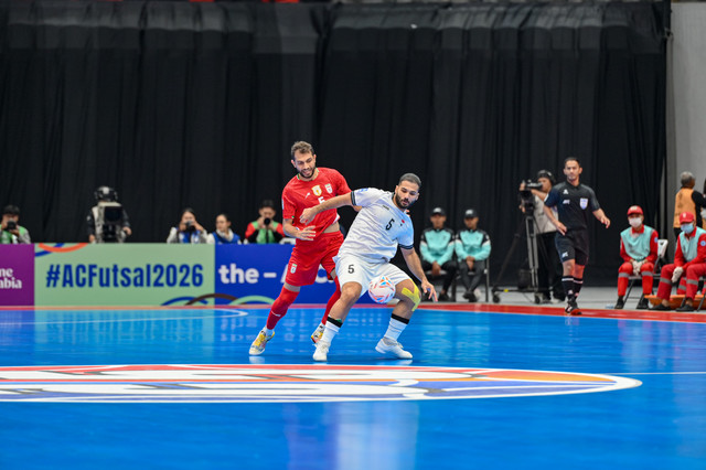 Irak dan Iran berhadapan dalam laga semifinal Piala Asia Futsal 2026 di Indonesia Arena, Jakarta, Kamis (5/2/2025) sore WIB. Foto: Dok. Istimewa